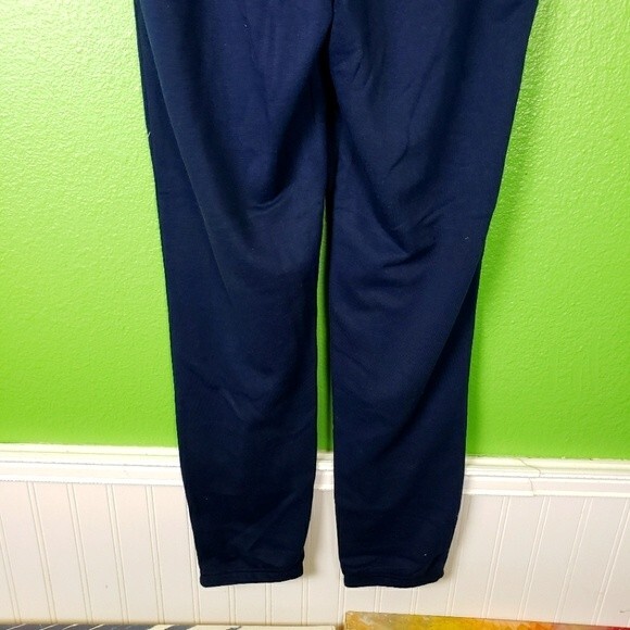 Halston Studio Soft Comfy Lounge wear Navy Blue Jogger Pants Size XS/X-Small - Picture 4 of 11